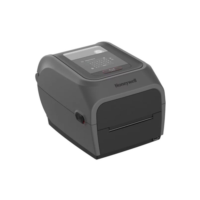 Принтер этикеток, Honeywell, PC45T020000200, термотрансферный, 203 dpi, ширина печати до 4", сенсорный дисплей, Ethernet, Bluetooth, Wi-Fi (ROW), NFC, без кабеля питания, черный