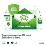 Антивирус, Dr.Web, Security Space 24М 2 ПК, новая лицензия, на 2 ПК на 24 месяца