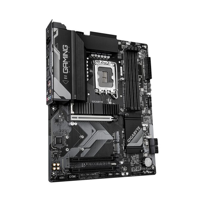 Материнская плата, Gigabyte, B760 GAMING X WIFI6E GEN5 (4719331871673), LGA1700, iB760, 4xDDR5 4000/4800/7600(OC), 4xSATA3, Raid, 3xM.2 (PCI-E 4.0x4/x2), 1хDP, 1xHDMI, 3xPCI-Ex16, WiFi, ATX