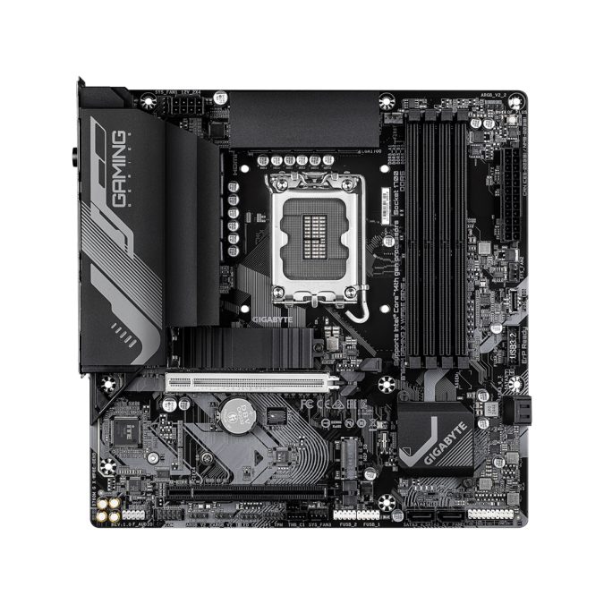 Материнская плата, Gigabyte, B760M GAMING X WIFI6E GEN5 (4719331872953), LGA1700, iB760, 4xDDR5 4400/4800/5200/5600/7600(OC), 4xSATA3, Raid, 2xM.2 (PCI-E 4.0x4/x2), 1хDP, 1xHDMI, 2xPCI-Ex16, WiFi, mATX