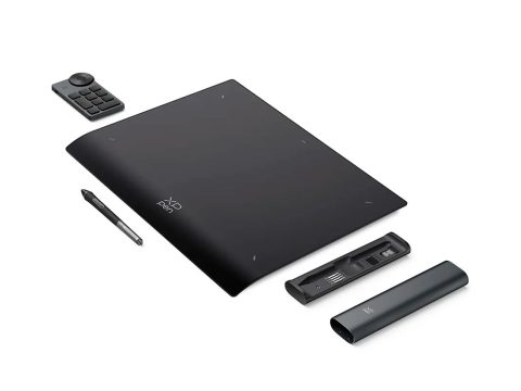 Графический планшет, XP-Pen, Deco Pro LW (Gen 2) MT1172B_ACK05, Разрешение 5080 lpi, Чувствительность к нажатию 8192, Интерфейс Bluetooth, Рабочая область 10"х6", Чёрный