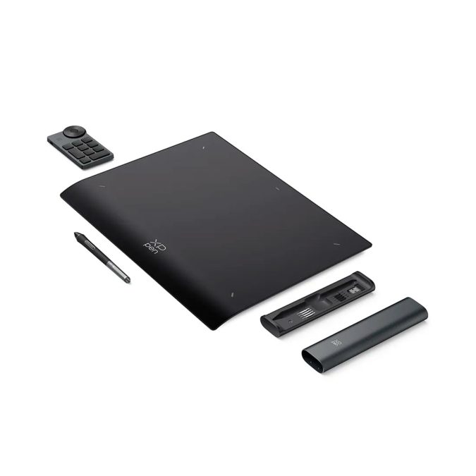 Графический планшет, XP-Pen, Deco Pro LW (Gen 2) MT1172B_ACK05, Разрешение 5080 lpi, Чувствительность к нажатию 8192, Интерфейс Bluetooth, Рабочая область 10"х6", Чёрный