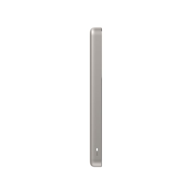 Портативный внешний аккумулятор, Xiaomi, Super Slim Magnetic Power Bank 5000 Gold, WPB0507S/BHR08PLGL, Габариты: 102  69.6  8.7 мм — ультратонкий корпус, Вес:122 г, Корпус: из алюминия с пескоструйной обработкой и закруглёнными краями — прочный и приятный на ощупь, Номинальная ёмкость: 3 000 мА·ч при 5 В, Беспроводная: поддержка 5 Вт, 7,5 Вт, 10 Вт и 15 Вт. магнитное крепление, Выход: до 22,5 Вт (10 В2,25 А), Золотой