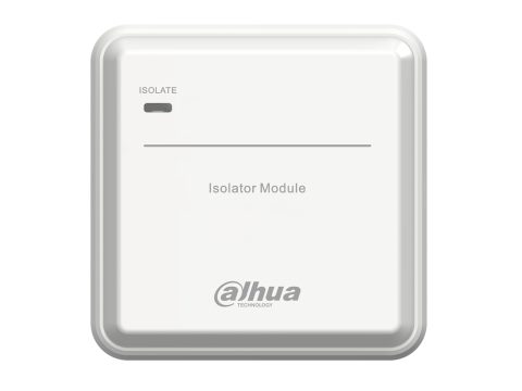Изолятор короткого замыкания адресный, Dahua, DHI-HY-1431/1, Адресный изоляторный модуль, Для участка кольцевой цепи, Рабочее напряжение 24В, Двух проводное бесполярное подключение, Дальность подключения 1500м, Ток короткого замыкания 450mA