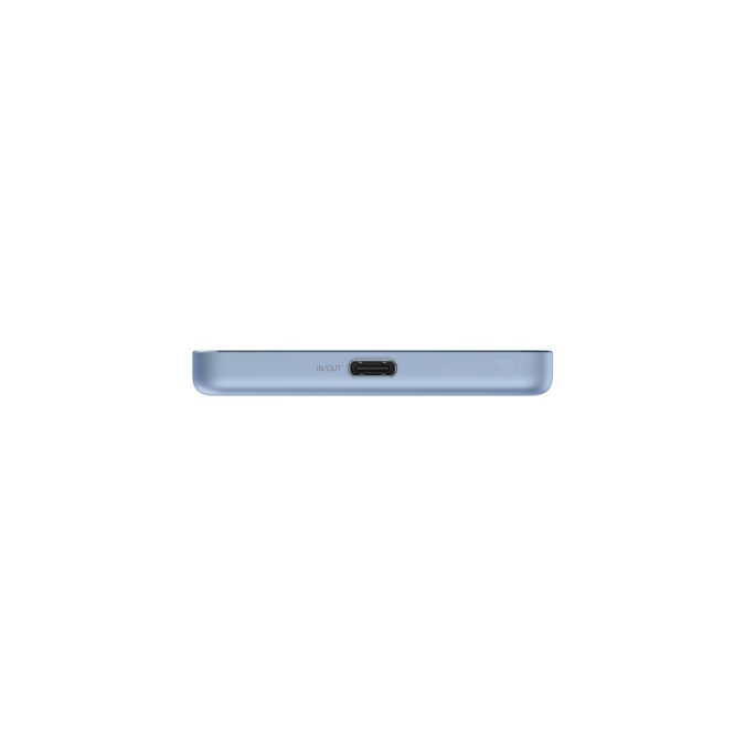 Портативный внешний аккумулятор, Xiaomi, Super Slim Magnetic Power Bank 5000 Blue, WPB0507S/BHR08POGL, Габариты: 102  69.6  8.7 мм — ультратонкий корпус, Вес:122 г, Корпус: из алюминия с пескоструйной обработкой и закруглёнными краями — прочный и приятный на ощупь, Номинальная ёмкость: 3 000 мА·ч при 5 В, Беспроводная: поддержка 5 Вт, 7,5 Вт, 10 Вт и 15 Вт. магнитное крепление, Выход: до 22,5 Вт (10 В2,25 А), Голубой