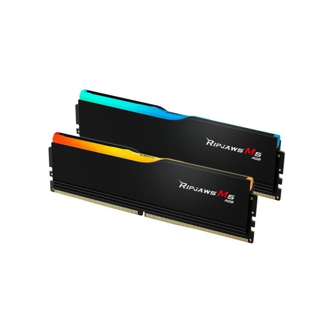 Комплект модулей памяти, G.SKILL, Ripjaws M5 RGB F5-6000J3636F16GX2-RM5RK, DDR5, 32GB (Kit 2x16GB), CL36, 1.35 V, DIMM
