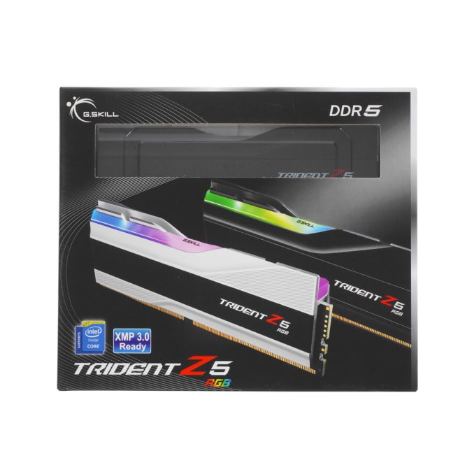 Комплект модулей памяти, G.SKILL, Trident Z5 RGB F5-5600J3636D32GX2-TZ5RK, DDR5, 64GB (Kit 2x32GB), CL36, 1.25 V, DIMM