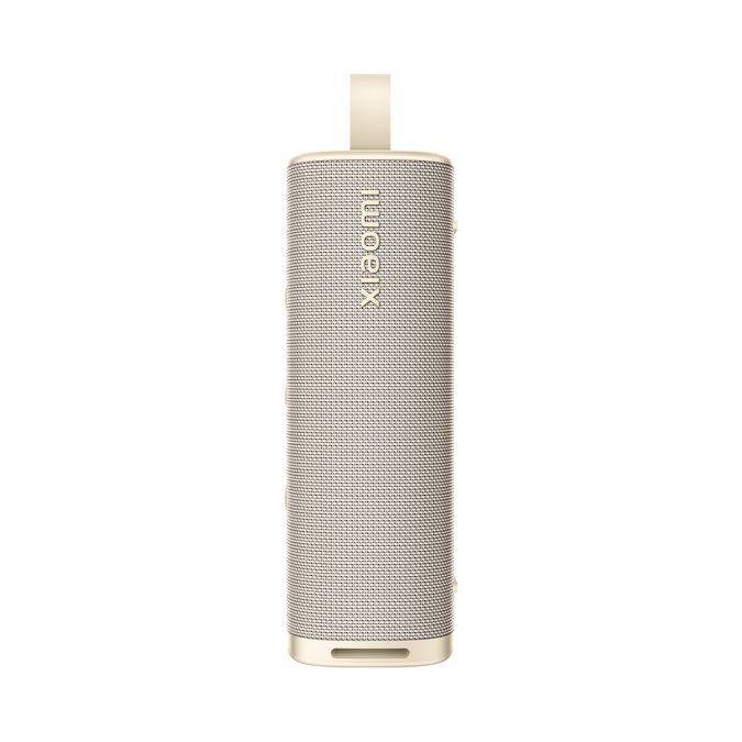 Портативная колонка, Xiaomi, Sound Outdoor 30W Golden, QBH4370GL/MDZ-38-DB, Версия Bluetooth: 5.4, Номинальная выходная мощность: 30 Вт, Диапазон частот: 60 Гц-20 кГц, Продолжительность воспроизведения: прибл. 12 часов (при 50% громкости), Батарея: литий-ионная. 2600 мАч, Время зарядки: 2,5 часа, Номинальная мощность: 5 В, 3 А, Дальность передачи: 25 м, Вес нетто: 597 г, Размер изделия:68*66*196.6 мм, Золотой