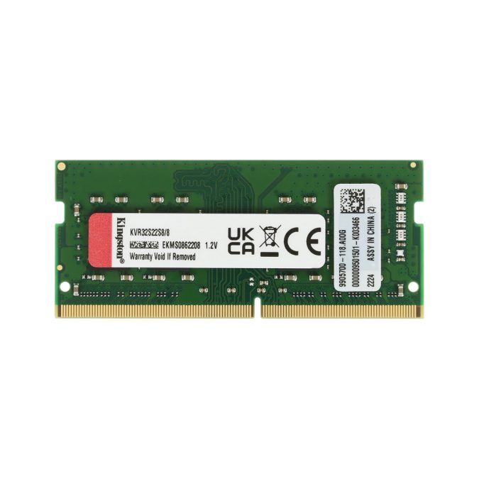 Модуль памяти для ноутбука, Kingston, KVR32S22S8/8WP, DDR4, 8GB, SO-DIMM