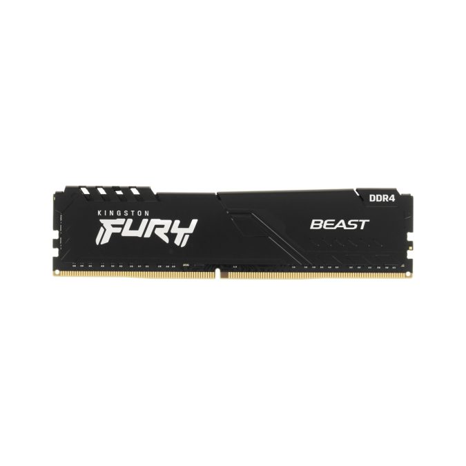 Модуль памяти, Kingston, FURY Beast KF432C16BB/8WP, DDR4, 8GB 3200MHz Чёрный, DIMM