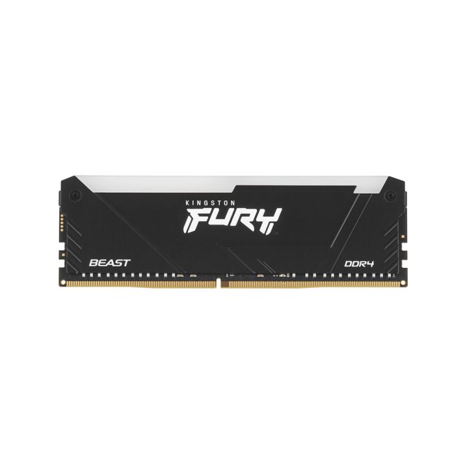 Модуль памяти, Kingston, FURY Beast RGB KF432C16BB12A/16WP, DDR4, 16GB, DIMM