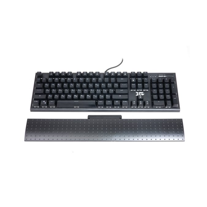 Клавиатура, XG, Raven Ares, Игровая, USB, Кол-во стандартных клавиш 104, Механические свитчи, RGB, Длина кабеля 1,5 метра, Анг/Рус, Чёрный