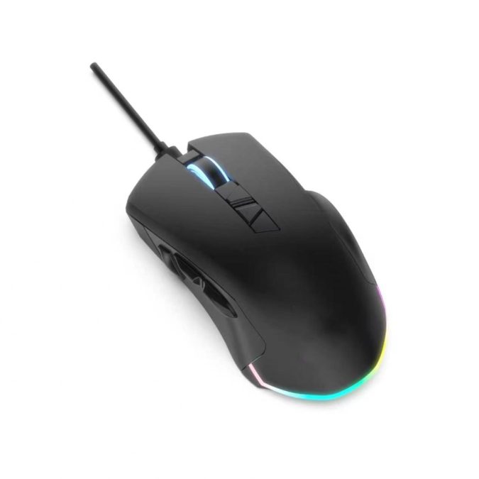 Компьютерная мышь, XG, Warhammer, Игровая, Оптическая, Беспроводная, USB, Bluetooth 5.2, 2.4G, 400/800/1600/3200/6400/12000, 125-250-500-1000Hz, RGB, Длина кабеля 1,5 метра, 6 кнопок управления, Чёрный
