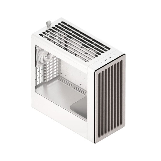 Компьютерный корпус, HAVN, BF 360 Flow White (HVN-CA-BF360-03), E-ATX/ATX/Micro ATX, USB 1*Type C/2*3.0 , Кулер 2*180/1*140 мм, Высота процессорного кулера до 195 мм, Длина VGA до 410мм, 1*3.5"/2*2.5", Толщина 0,8мм, 515x254x522.6мм, Без Б/П, Белый