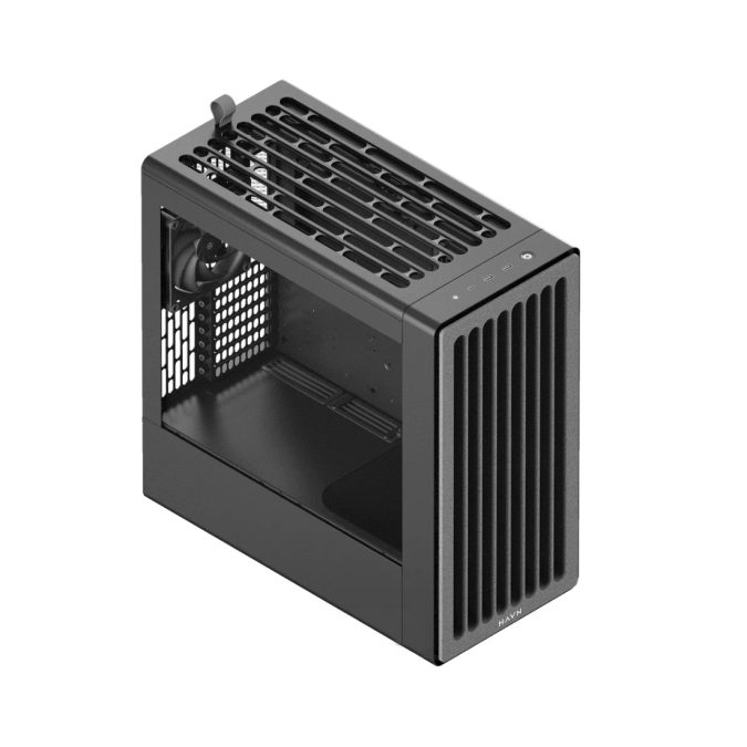 Компьютерный корпус, HAVN, BF 360 Flow Black (HVN-CA-BF360-04), E-ATX/ATX/Micro ATX, USB 1*Type C/2*3.0, Кулер 2*180/1*140 мм, Высота процессорного кулера до 195 мм, Длина VGA до 410мм, 1*3.5"/2*2.5", Толщина 0,8мм, 515x254x522.6мм, Без Б/П, Чёрный
