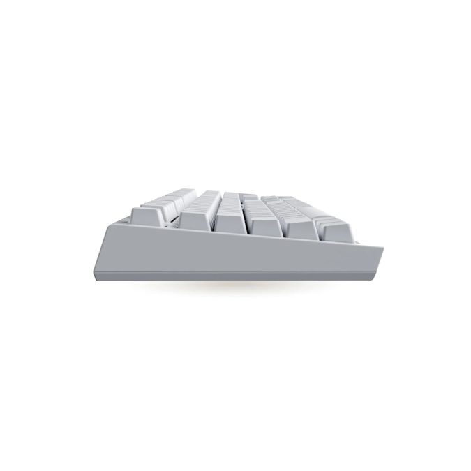 Клавиатура, Ducky, One X Wireless WH, Игровая, Механическая, 100%, Ducky Linear Inductive Switch, USB, 2,4 ГГц, Bluetooth, Подсветка RGB, Размер: 452x150x41 мм., Анг/Рус, Белый
