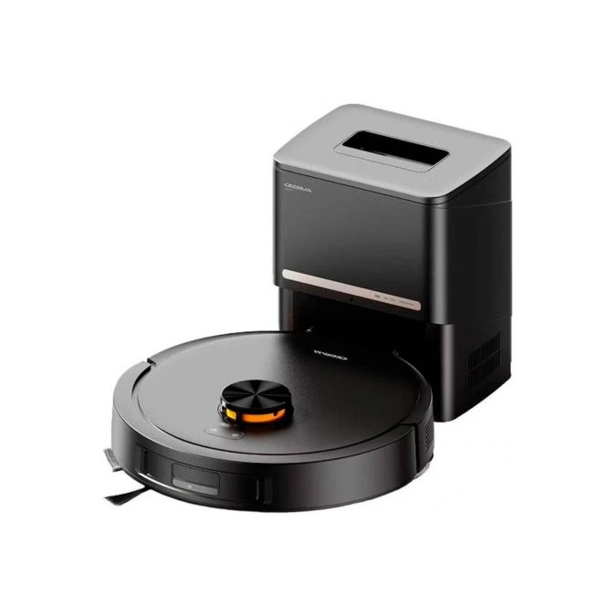 Робот-пылесос, Deerma, Robot Vacuum DEM-S30 (DEM-S30), в комплекте зарядная станция DEM-S30JZ, LDS навигация, 13000 Па, Черный
