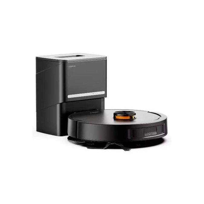 Робот-пылесос, Deerma, Robot Vacuum DEM-S30 (DEM-S30), в комплекте зарядная станция DEM-S30JZ, LDS навигация, 13000 Па, Черный