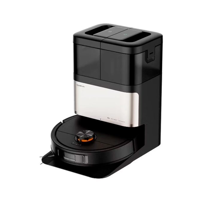 Робот-пылесос, Deerma, Robot Vacuum DEM-X70 (DEM-X70), в комплекте зарядная станция DEM-X70JZ, LDS навигация, 13000 Па, Черный