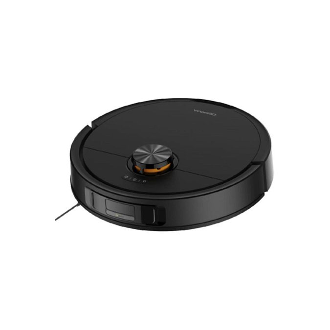 Робот-пылесос, Deerma, Robot Vacuum DEM-X70 (DEM-X70), в комплекте зарядная станция DEM-X70JZ, LDS навигация, 13000 Па, Черный