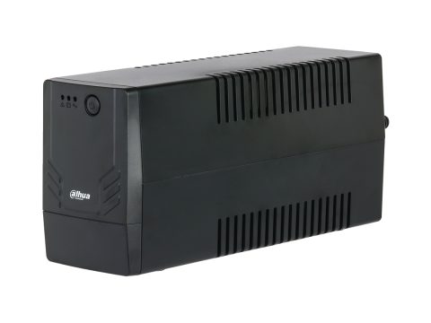 Источник бесперебойного питания, Dahua, DH-PFM3350-600, Мощность 600ВА/360Вт, Диапазон работы AVR: 170-280В, Бат.: 12В/7 Ач*1шт., 2 вых.: 2 Shuko CEE7, Чёрный