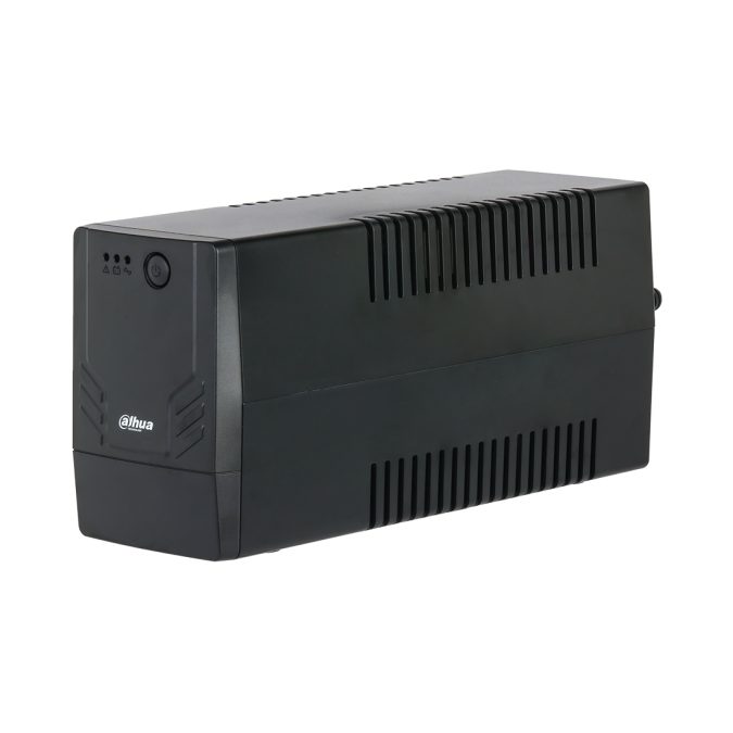 Источник бесперебойного питания, Dahua, DH-PFM3350-600, Мощность 600ВА/360Вт, Диапазон работы AVR: 170-280В, Бат.: 12В/7 Ач*1шт., 2 вых.: 2 Shuko CEE7, Чёрный