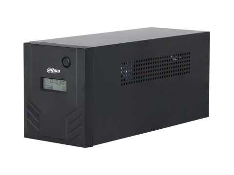 Источник бесперебойного питания, Dahua, DH-PFM3350-2000L, Мощность 2000ВА/1200Вт, Диапазон работы AVR: 170-280В, Бат.: 12В/9 Ач*2шт., 4 вых.: 4 Shuko CEE7, Чёрный