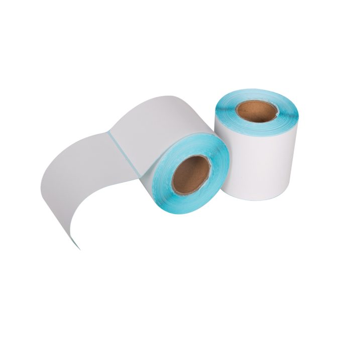 Термоэтикетки в рулоне, Europrint, EPLE-100.100.300.40, ECO, Ширина этикетки 100мм, Высота этикетки 100мм, Этикеток в рулоне 300шт., Диаметр втулки 40мм., 2 рулона