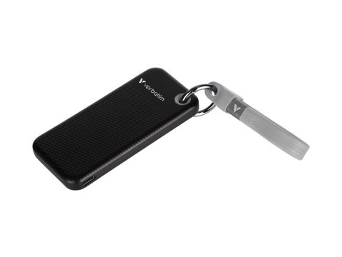 Внешний SSD диск, Verbatim, Pocket SSD 32190, 1TB, Type-C, Чёрный