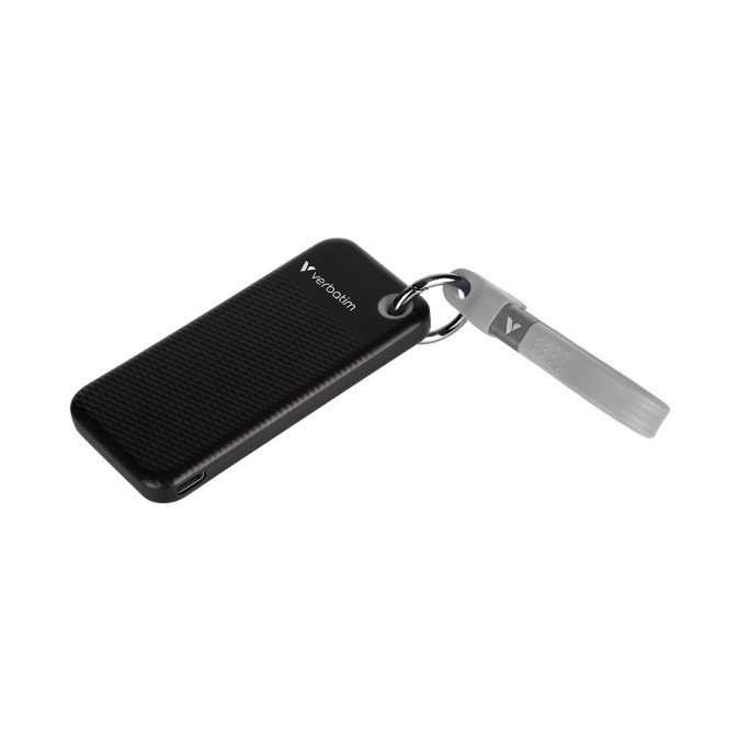 Внешний SSD диск, Verbatim, Pocket SSD 32190, 1TB, Type-C, Чёрный