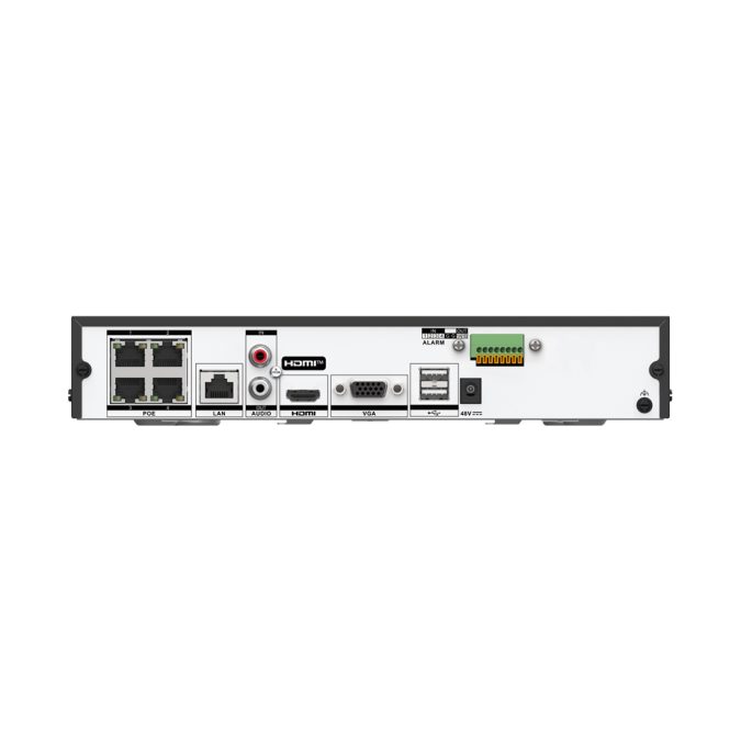 Сетевой видеорегистратор, Hikvision, DS-7604NI-Q1/4P(E)