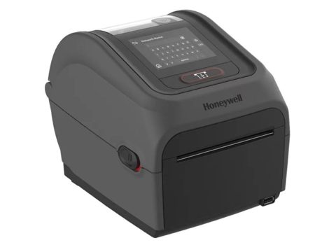 Принтер этикеток, Honeywell, PC45D020000200, прямая термопечать, 203 dpi, ширина печати до 4", сенсорный дисплей, Ethernet, Bluetooth, Wi-Fi (ROW), NFC, без кабеля питания, чёрный