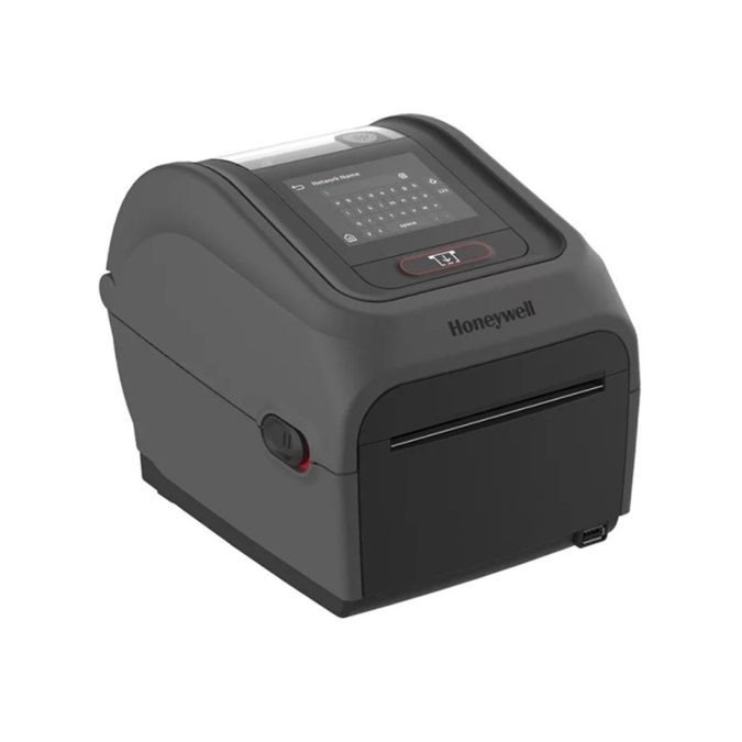 Принтер этикеток, Honeywell, PC45D020000200, прямая термопечать, 203 dpi, ширина печати до 4", сенсорный дисплей, Ethernet, Bluetooth, Wi-Fi (ROW), NFC, без кабеля питания, чёрный