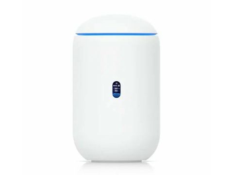 Сетевой маршрутизатор, Ubiquiti, UniFi Dream Router 7, 802.11a/b/g/n/ac/ax/be, BE10700, 1x10G SFP+, 1x2.5 GbE RJ45, 3x2.5 GbE RJ45, 300 клиентов, настольный