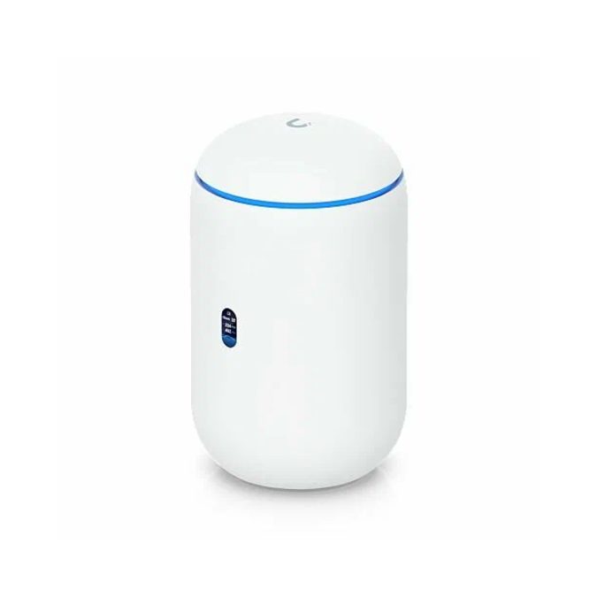 Сетевой маршрутизатор, Ubiquiti, UniFi Dream Router 7, 802.11a/b/g/n/ac/ax/be, BE10700, 1x10G SFP+, 1x2.5 GbE RJ45, 3x2.5 GbE RJ45, 300 клиентов, настольный