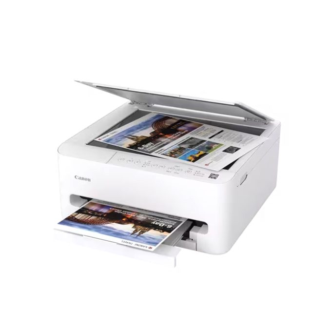 Цветное МФУ, Canon, Pixma TS4140i, 7181C007AA, Струйное, А4, 14 изобр./мин, Чернила PG-495/CL-486, Подача 100 листов, Планшетный сканер, WI-FI, USB