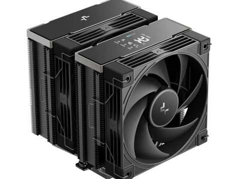 Кулер для процессора, Deepcool, AK620 G2 Digital NYX R-AK620G2-BKNNMN-GJD-1, Intel 1851/1700/1200/115х и AMD AM5/AM4, 300W, 2*120мм, 2000±10%/об/м, 57.76 CFM, 28.87 dB(A), 4pin, 125х144х159мм, Черныйс