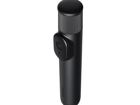 Трипод для селфи, Xiaomi, Selfie Stick Tripod Mini, BHR083KGL/XMZJZPG02YM, 3-в-1 селфи-штатив/трипод с Bluetooth пультом, Выдвижной штангой до 520 мм (20,47"), Вес ~155 г, Складные ножки, Вращающийся держатель для телефона, Чёрный