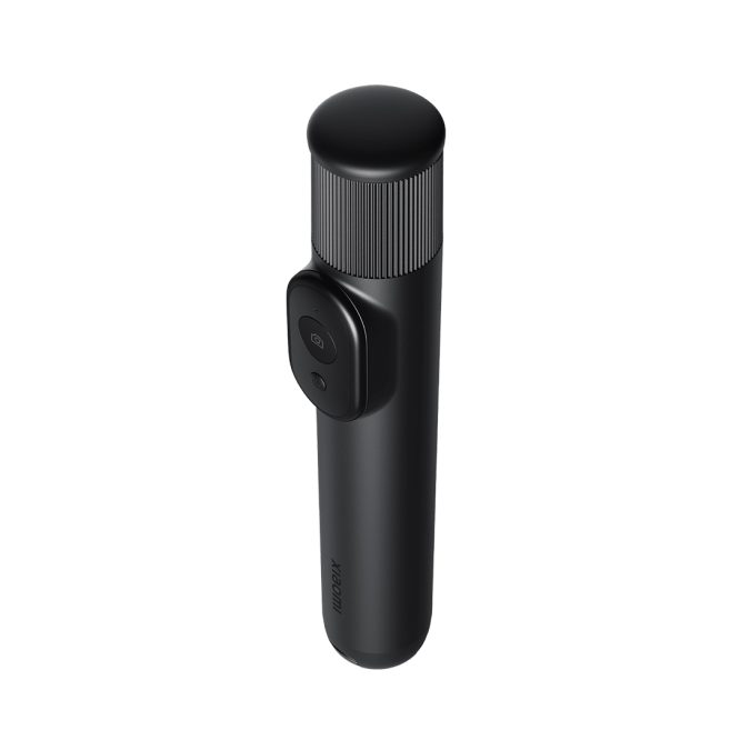 Трипод для селфи, Xiaomi, Selfie Stick Tripod Mini, BHR083KGL/XMZJZPG02YM, 3-в-1 селфи-штатив/трипод с Bluetooth пультом, Выдвижной штангой до 520 мм (20,47"), Вес ~155 г, Складные ножки, Вращающийся держатель для телефона, Чёрный