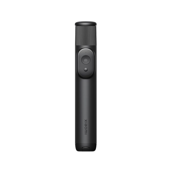 Трипод для селфи, Xiaomi, Selfie Stick Tripod Mini, BHR083KGL/XMZJZPG02YM, 3-в-1 селфи-штатив/трипод с Bluetooth пультом, Выдвижной штангой до 520 мм (20,47"), Вес ~155 г, Складные ножки, Вращающийся держатель для телефона, Чёрный