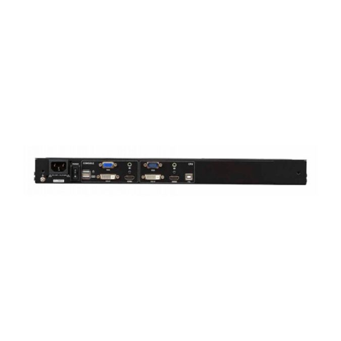 КВМ-консоль, ATEN, CL3800NW-ATA-RG, 18.5", 1U, Ultra Short Depth, Dual Rail, USB, HDMI, DVI, VGA, W/RU, KBW/EU CORD