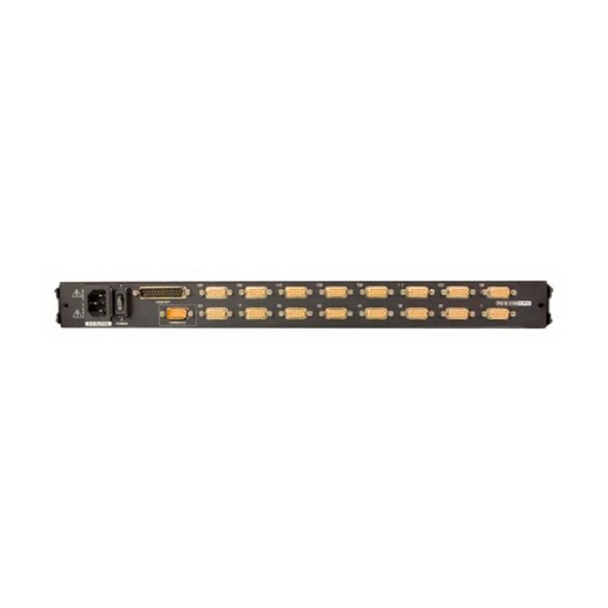 КВМ-консоль с переключателем, ATEN, CL5716M-ATA-RG, 17", 16-Port, PS/2-USB, VGA, LCD KVM Switch, W/RU KB, W/EU Cord