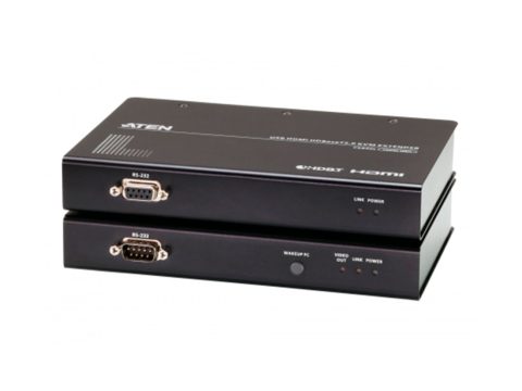 КВМ-удлинитель, ATEN, CE820-ATA-G, USB, HDMI, HDBaseT 2.0, KVM Extender, W/O ETH, W/EU ADP
