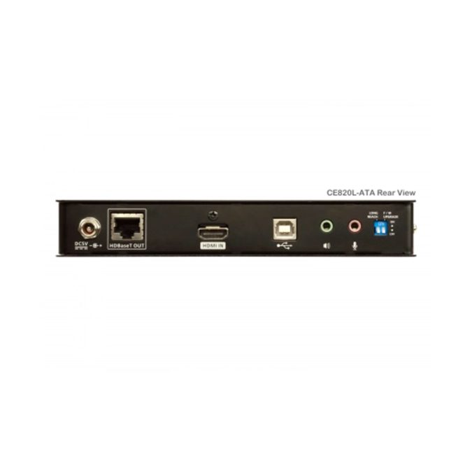 КВМ-удлинитель, ATEN, CE820-ATA-G, USB, HDMI, HDBaseT 2.0, KVM Extender, W/O ETH, W/EU ADP