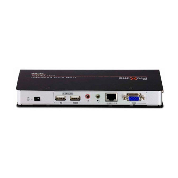 КВМ-удлинитель, ATEN, CE770-AT-G, USB, VGA/Audio, Cat 5, KVM Extender, W/DKW, W/EU ADP