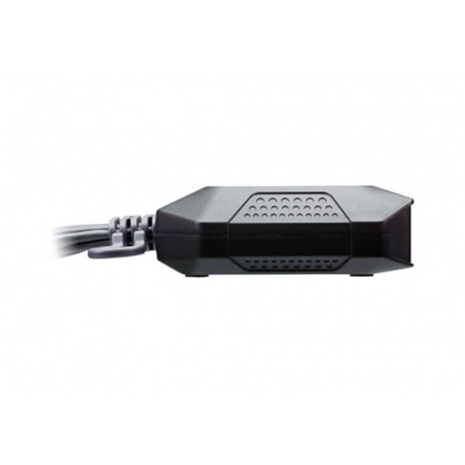 Кабельный КВМ-переключатель, ATEN, CS22H-AT, 2-Port, USB, 4K HDMI, Cable KVM Switch