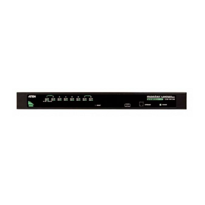 КВМ-переключатель, ATEN, CS1308-AT-G, 8-Port, PS/2-USB, VGA, KVM Switch, Cascade, W/EU ADP