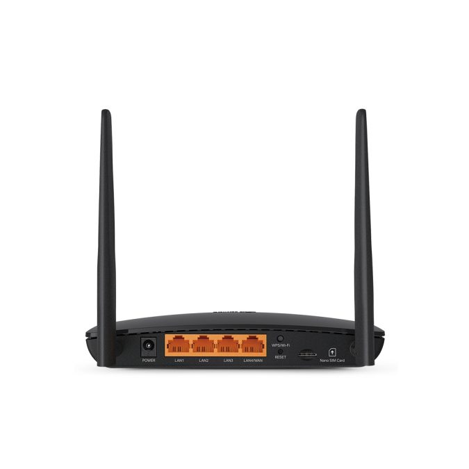 Маршрутизатор, TP-Link, Archer MR402, 3 порта LAN 10/100 Мбит/с, 1 порт LAN/WAN 10/100 Мбит/с, 1 слот для Nano SIM-карты, АС1200