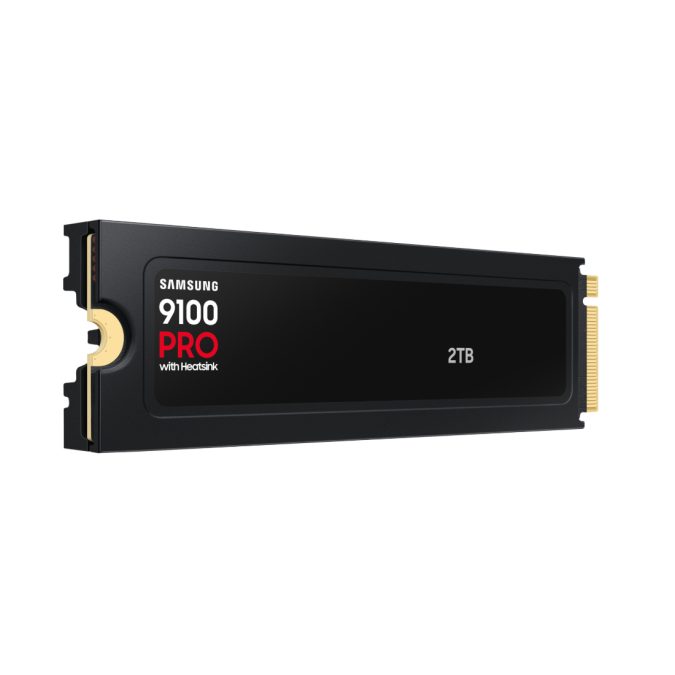 Твердотельный накопитель SSD, Samsung, 9100 PRO Heatsink MZ-VAP2T0CW, 2TB, PCIe 5.0 NVMe, 14800/13400 Мб/с, PS5 Compatible