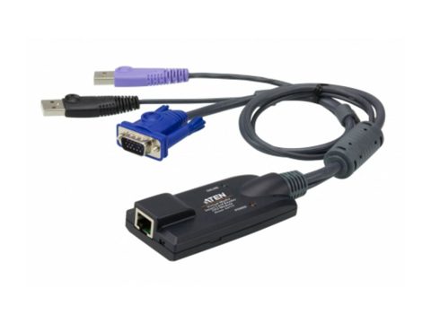 КВМ-адаптер, ATEN, KA7177-AX, ALTUSEN, USB, HDMI, Virtual Media KVM Adapter, W/CA